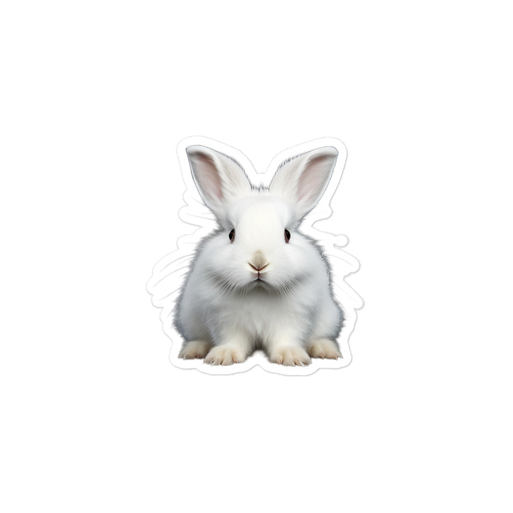 Himalayan Bunny Sticker - Stickerfy.ai