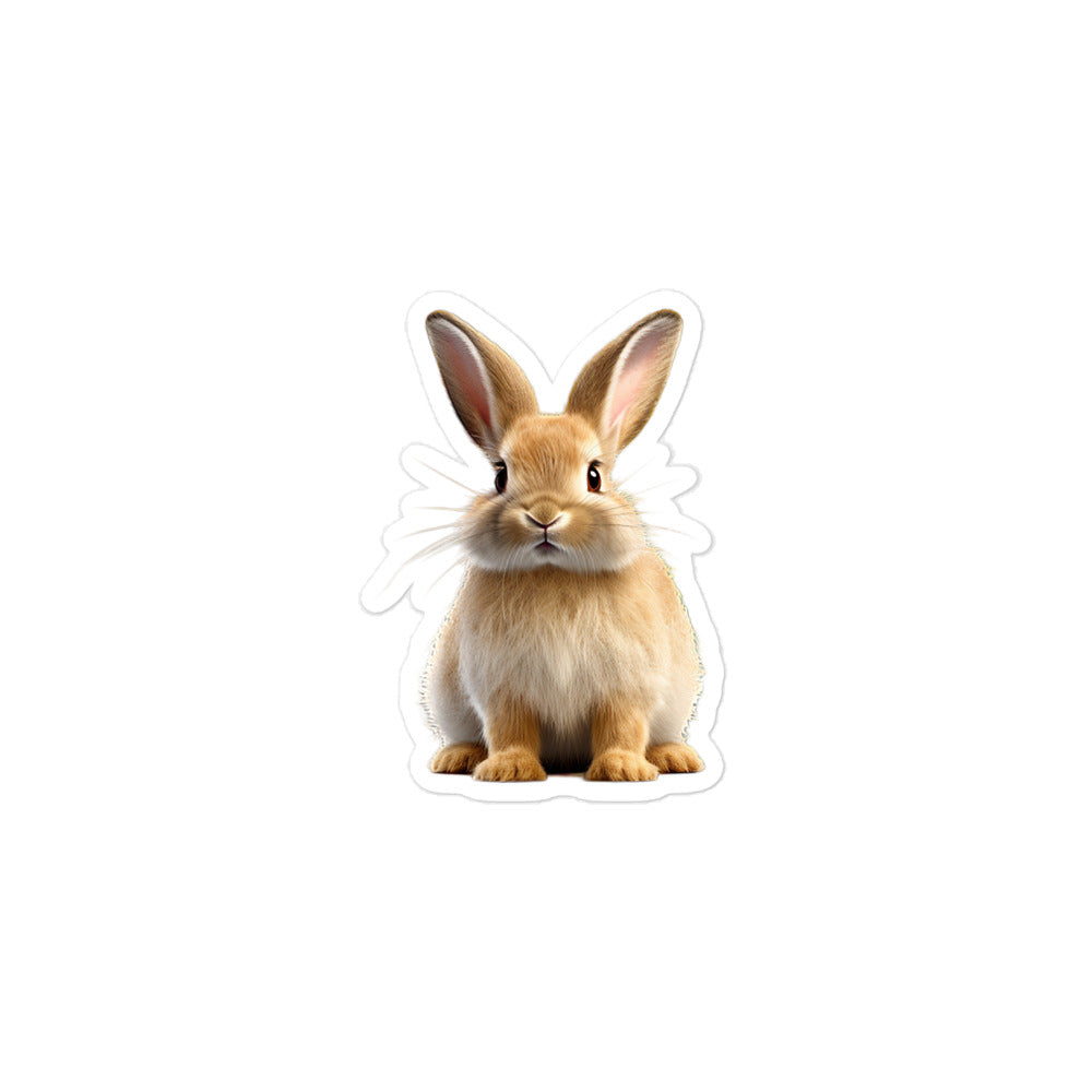 Himalayan Bunny Sticker - Stickerfy.ai