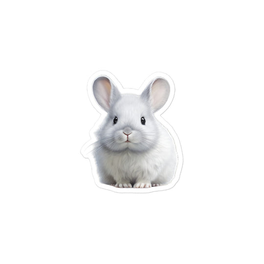 Chinchilla Bunny Sticker - Stickerfy.ai