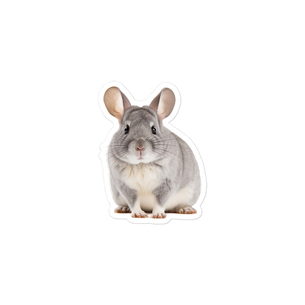 Chinchilla Bunny Sticker - Stickerfy.ai