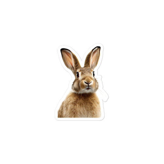 Belgian Hare Bunny Sticker - Stickerfy.ai