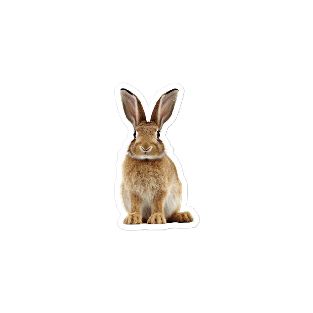 Belgian Hare Bunny Sticker - Stickerfy.ai