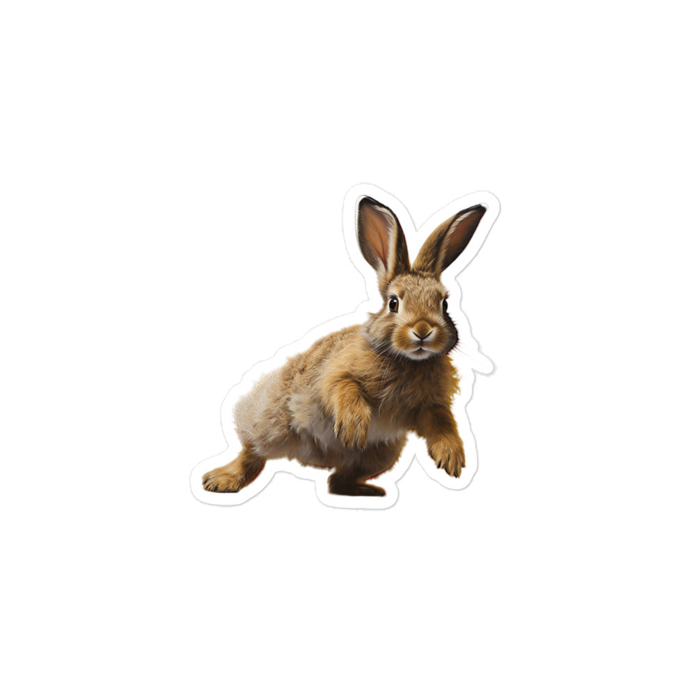 Belgian Hare Bunny Sticker - Stickerfy.ai
