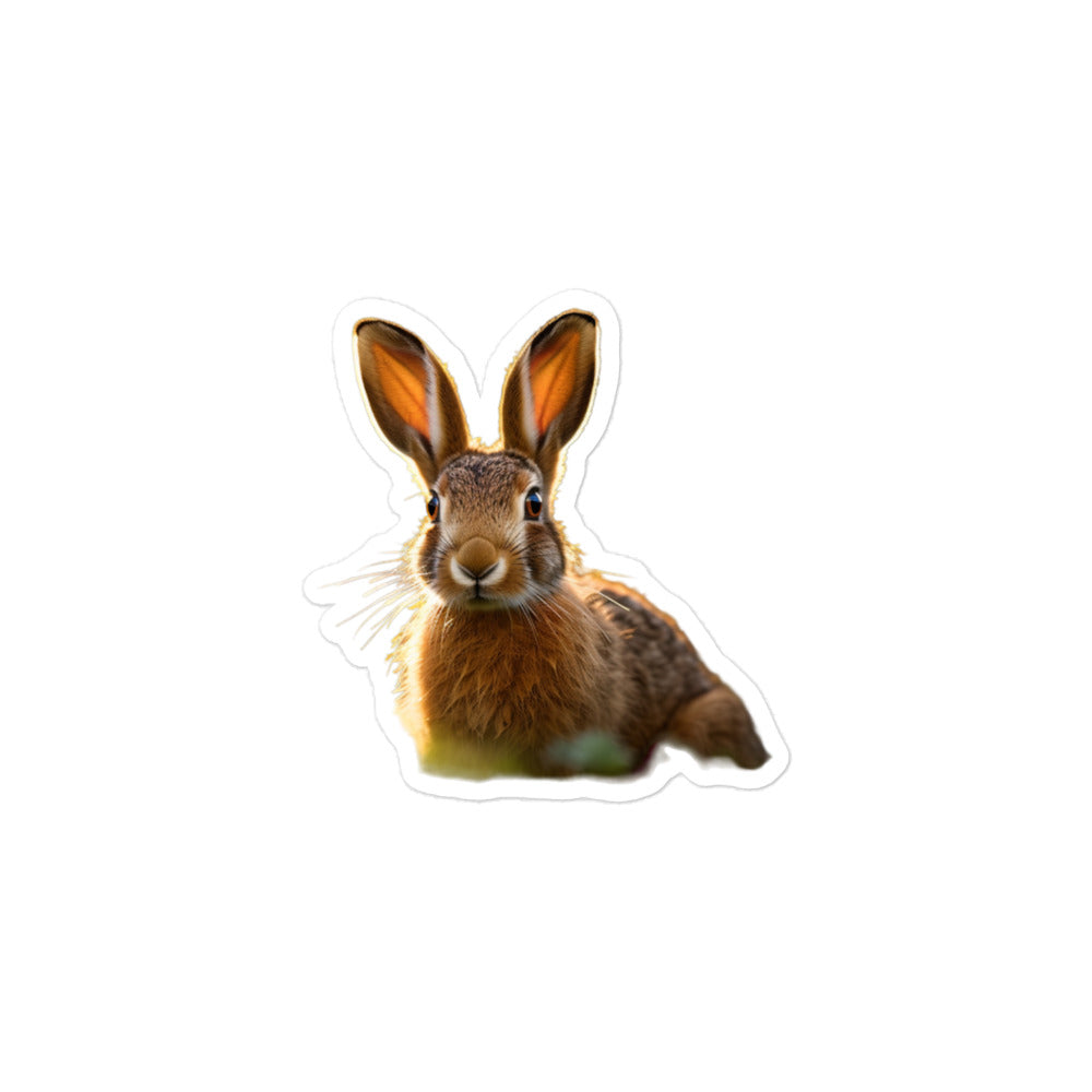 Belgian Hare Bunny Sticker - Stickerfy.ai