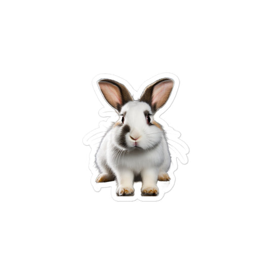 Dutch Bunny Sticker - Stickerfy.ai
