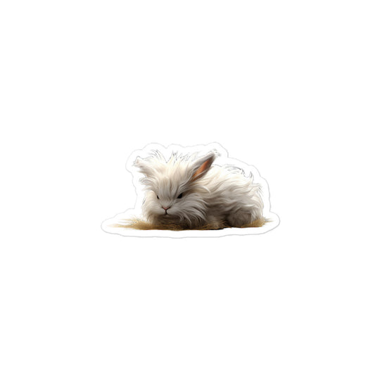 Lionhead Bunny Sticker - Stickerfy.ai