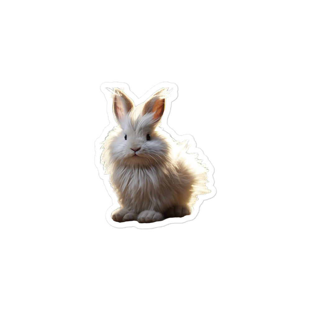 Lionhead Bunny Sticker - Stickerfy.ai