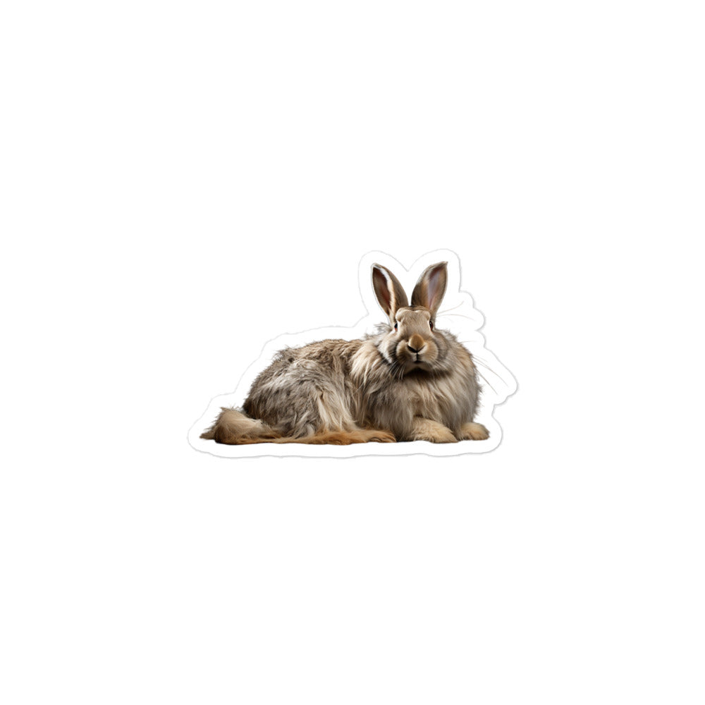Flemish Giant Bunny Sticker - Stickerfy.ai