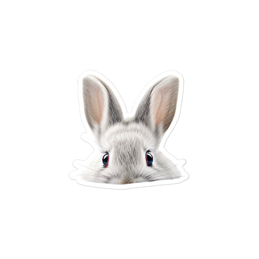 Mini Satin Bunny Sticker - Stickerfy.ai