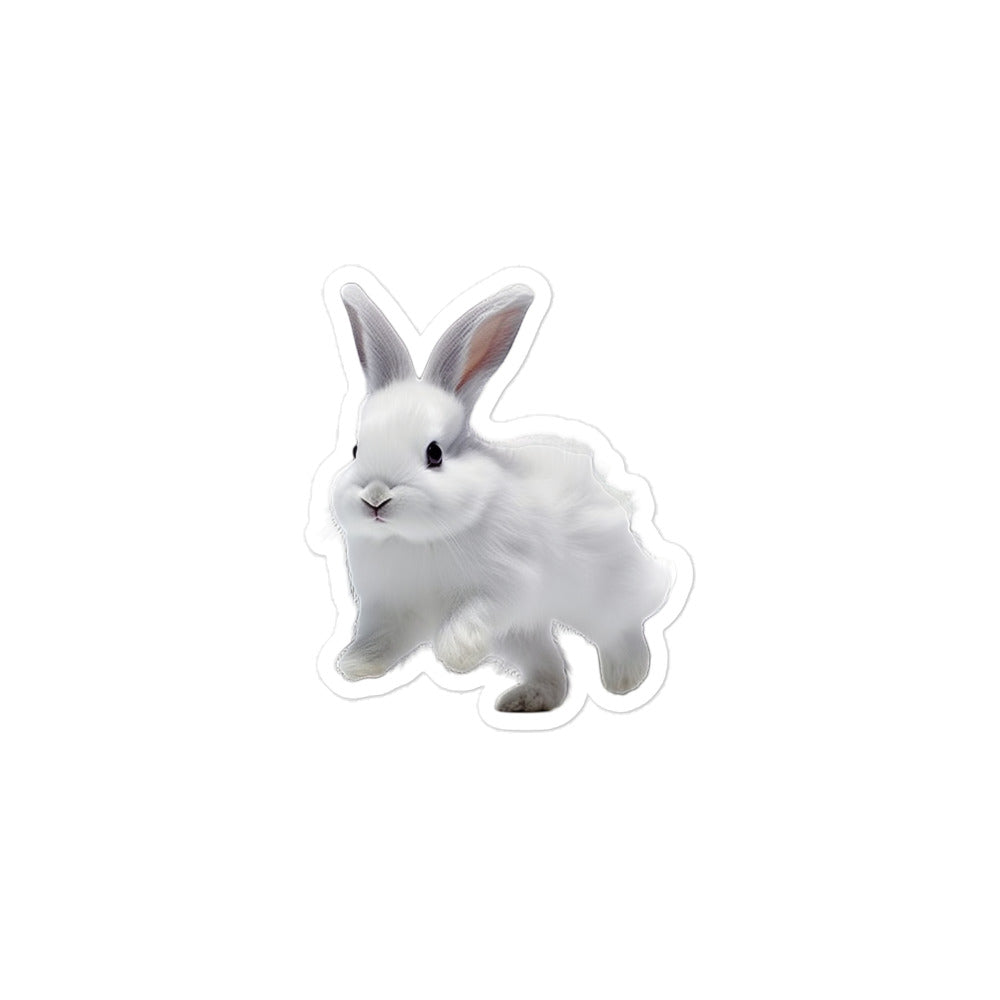 Mini Satin Bunny Sticker - Stickerfy.ai