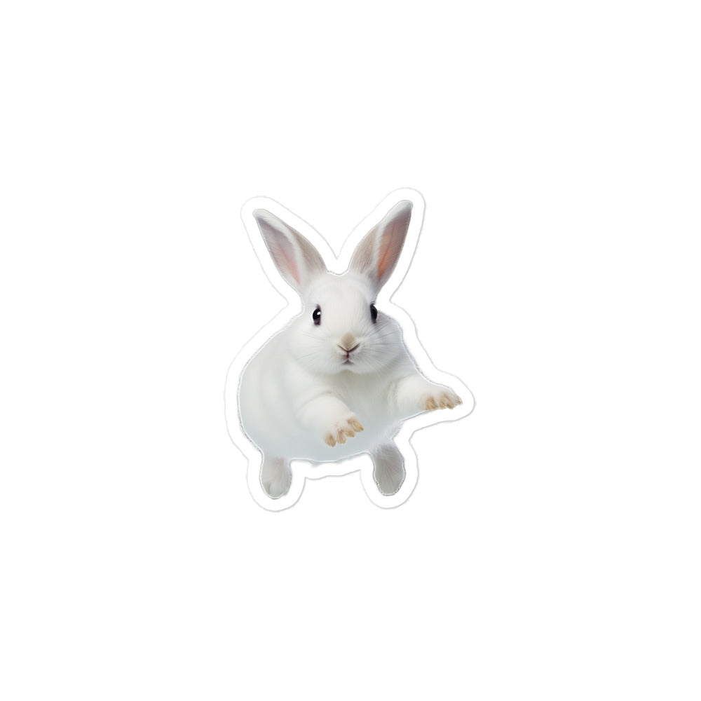 Mini Satin Bunny Sticker - Stickerfy.ai