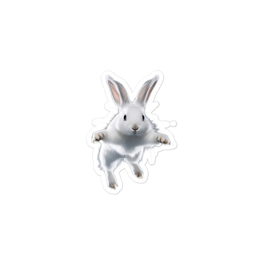 Mini Satin Bunny Sticker - Stickerfy.ai