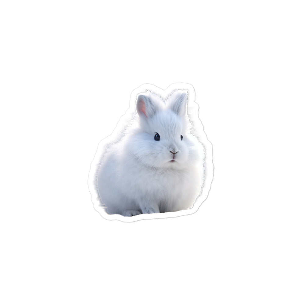 Dwarf Hotot Bunny Sticker - Stickerfy.ai