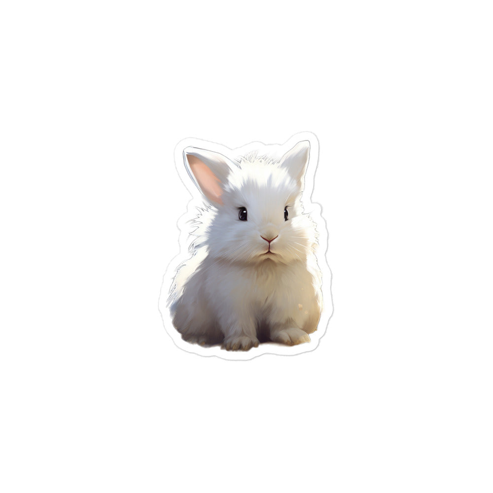 Dwarf Hotot Bunny Sticker - Stickerfy.ai