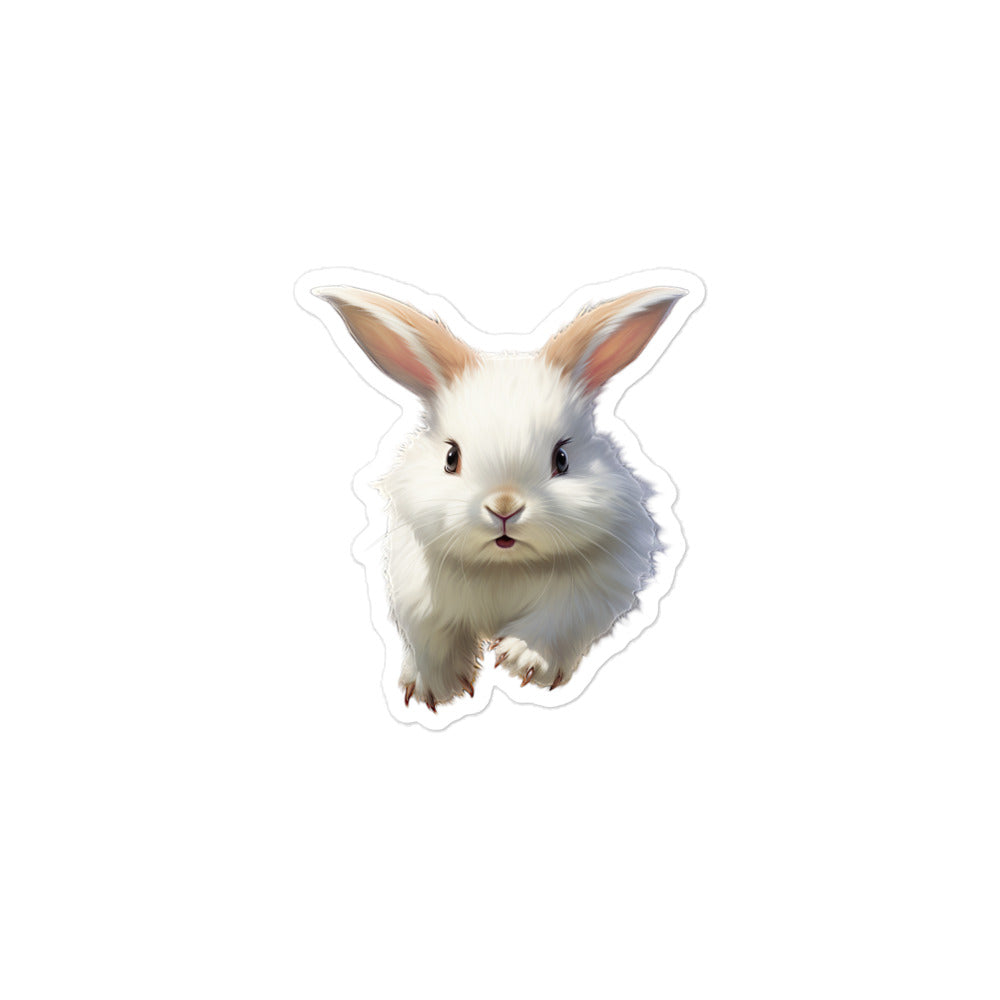 Dwarf Hotot Bunny Sticker - Stickerfy.ai
