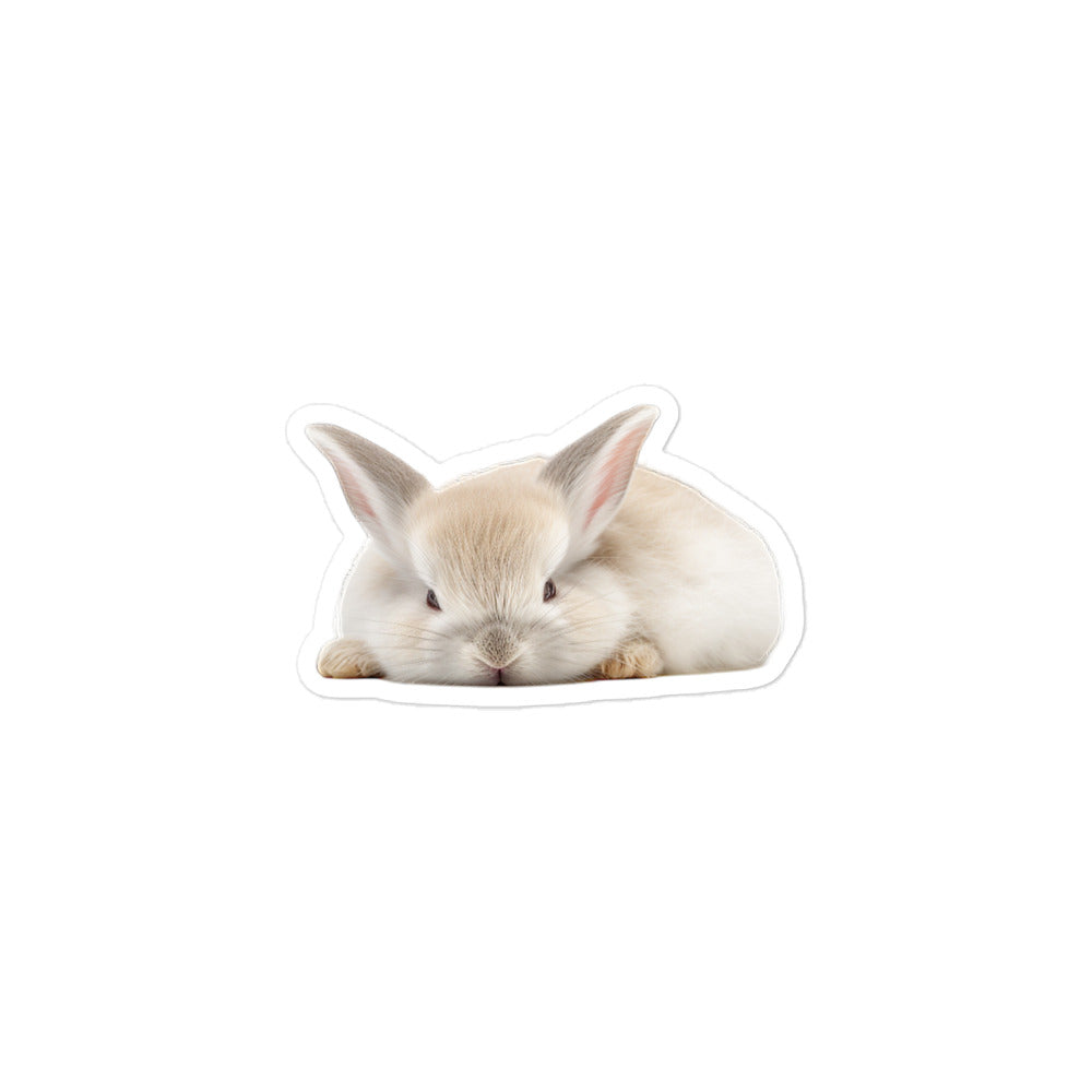 Britannia Petite Bunny Sticker - Stickerfy.ai