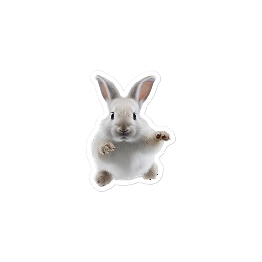 Britannia Petite Bunny Sticker - Stickerfy.ai