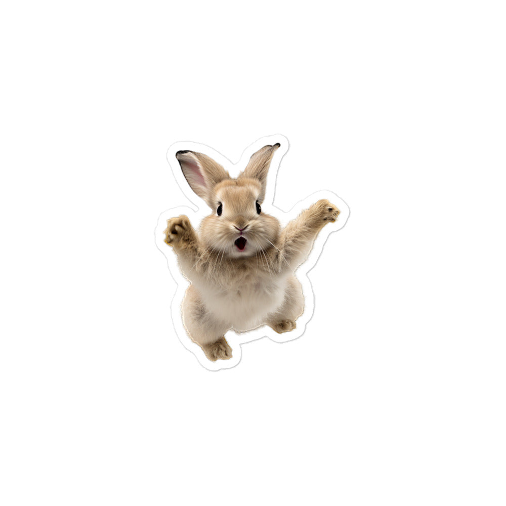 American Fuzzy Lop Bunny Sticker - Stickerfy.ai