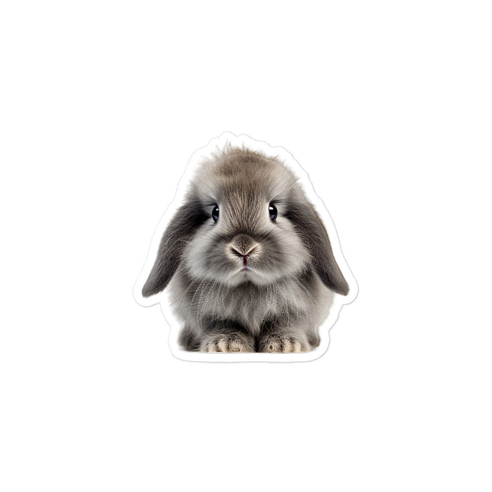 American Fuzzy Lop Bunny Sticker - Stickerfy.ai