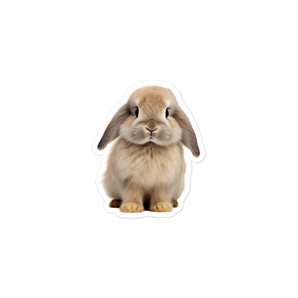 American Fuzzy Lop Bunny Sticker - Stickerfy.ai