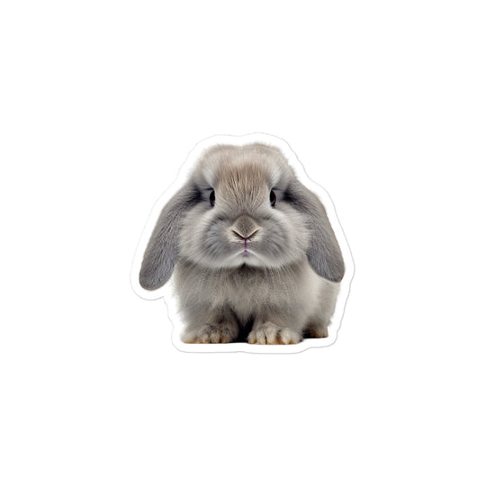 American Fuzzy Lop Bunny Sticker - Stickerfy.ai