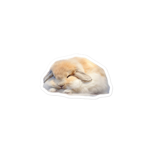 American Fuzzy Lop Bunny Sticker - Stickerfy.ai