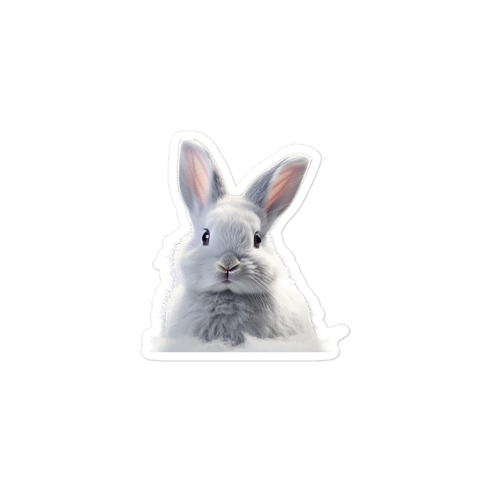 Lilac Bunny Sticker - Stickerfy.ai