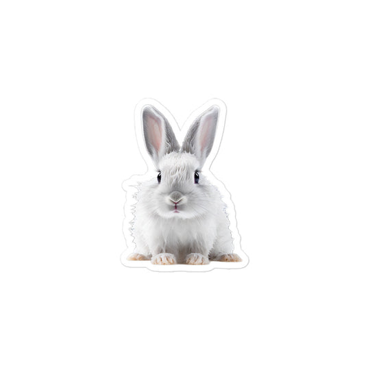 English Spot Bunny Sticker - Stickerfy.ai