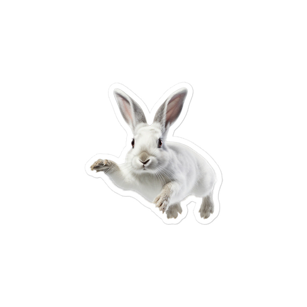 English Spot Bunny Sticker - Stickerfy.ai