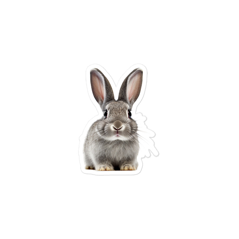 English Spot Bunny Sticker - Stickerfy.ai
