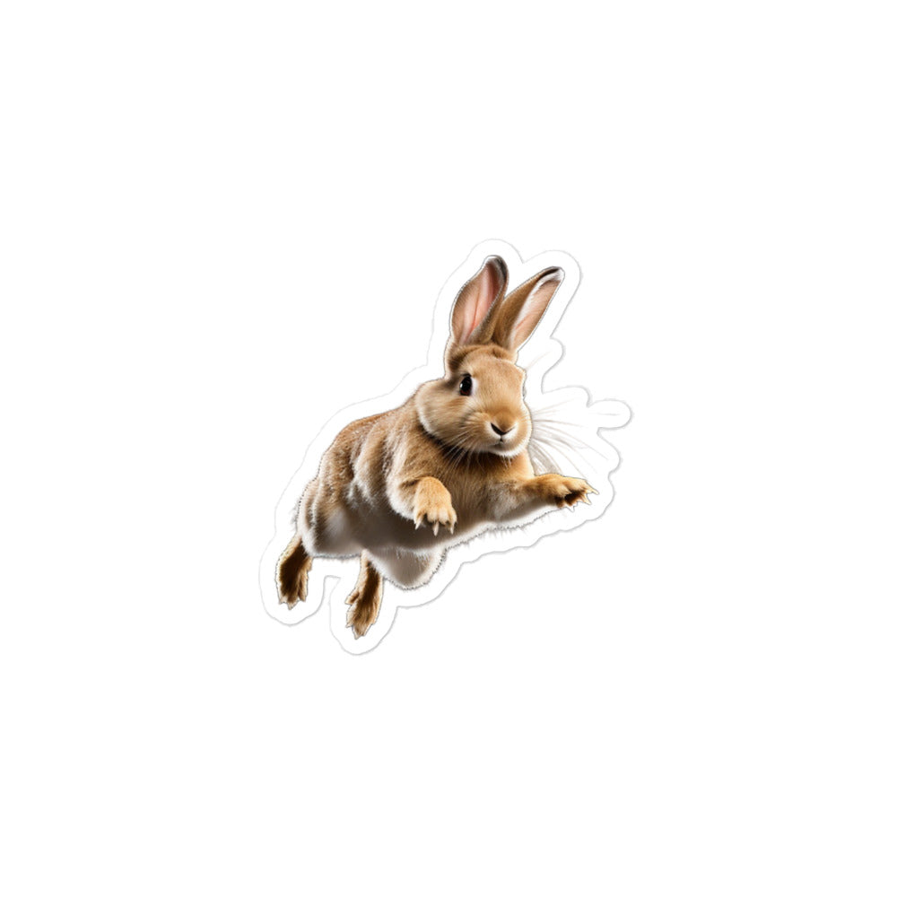 Tan Bunny Sticker - Stickerfy.ai