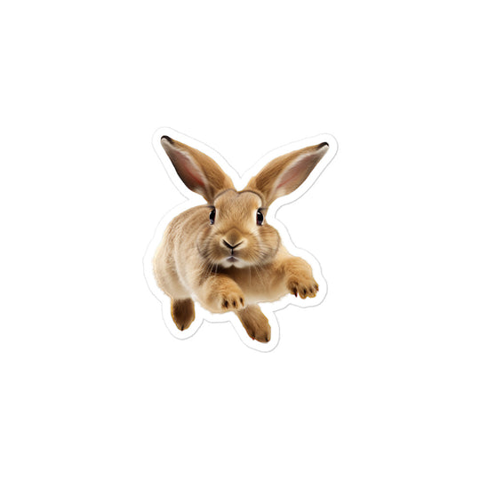 Tan Bunny Sticker - Stickerfy.ai