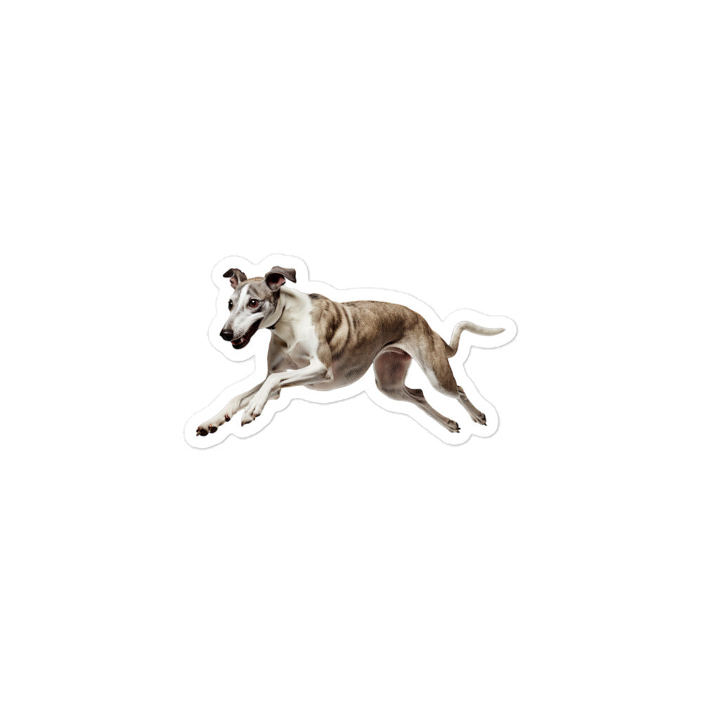 Whippet Sticker - Stickerfy.ai
