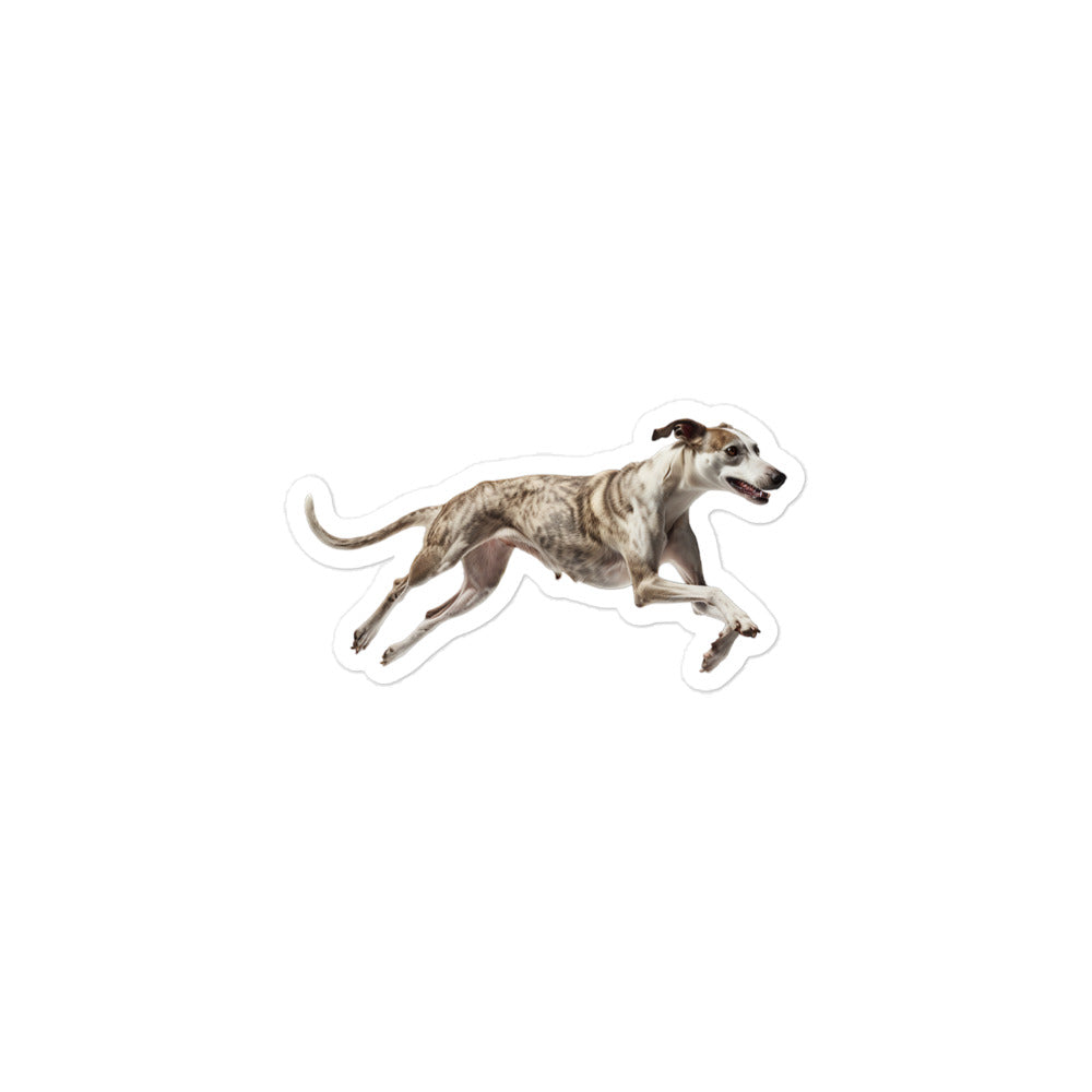 Whippet Sticker - Stickerfy.ai