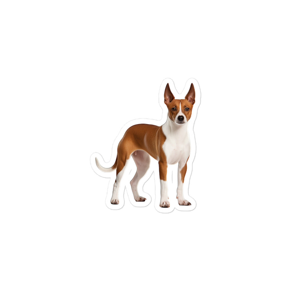 Basenji Sticker - Stickerfy.ai