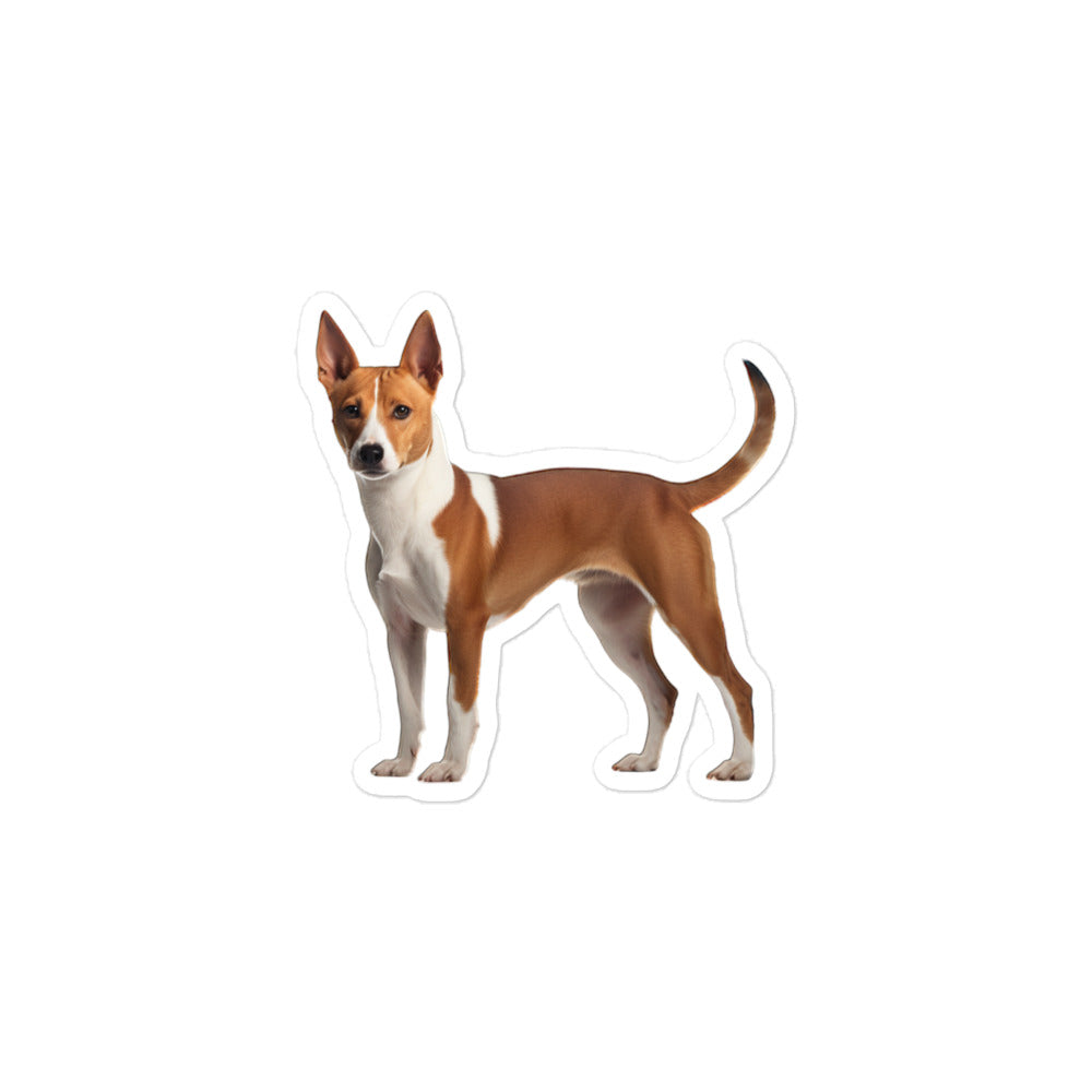 Basenji Sticker - Stickerfy.ai