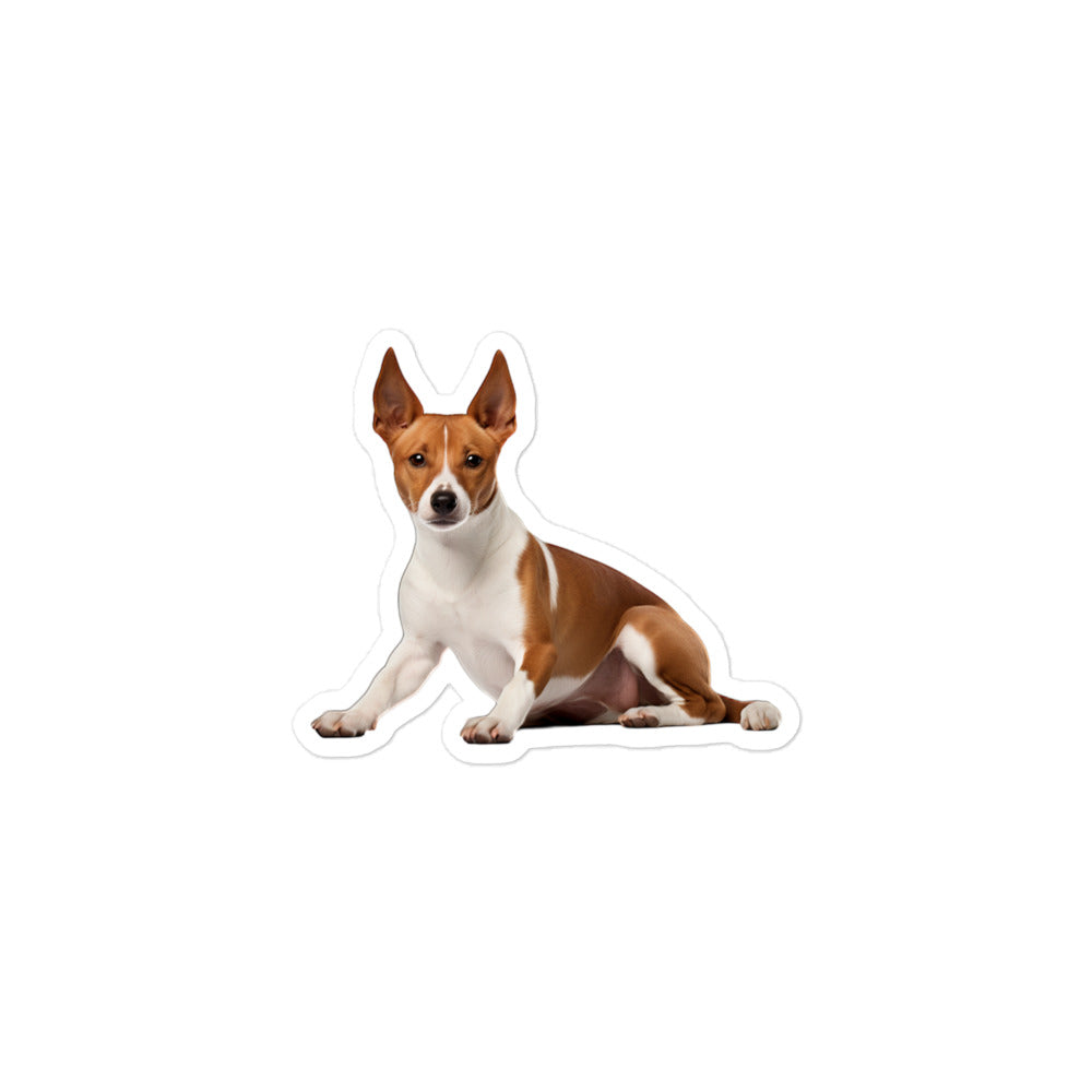 Basenji Sticker - Stickerfy.ai