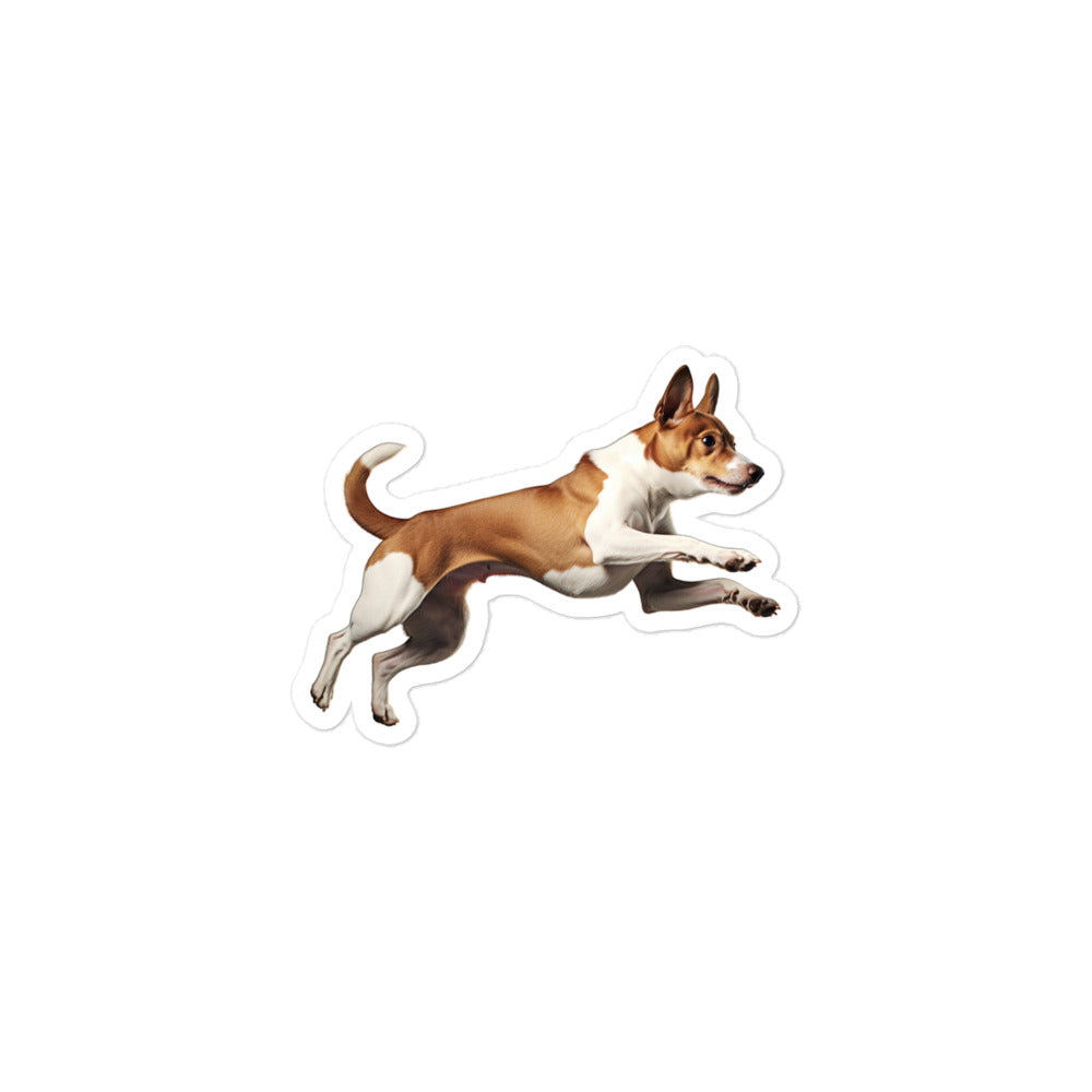 Basenji Sticker - Stickerfy.ai