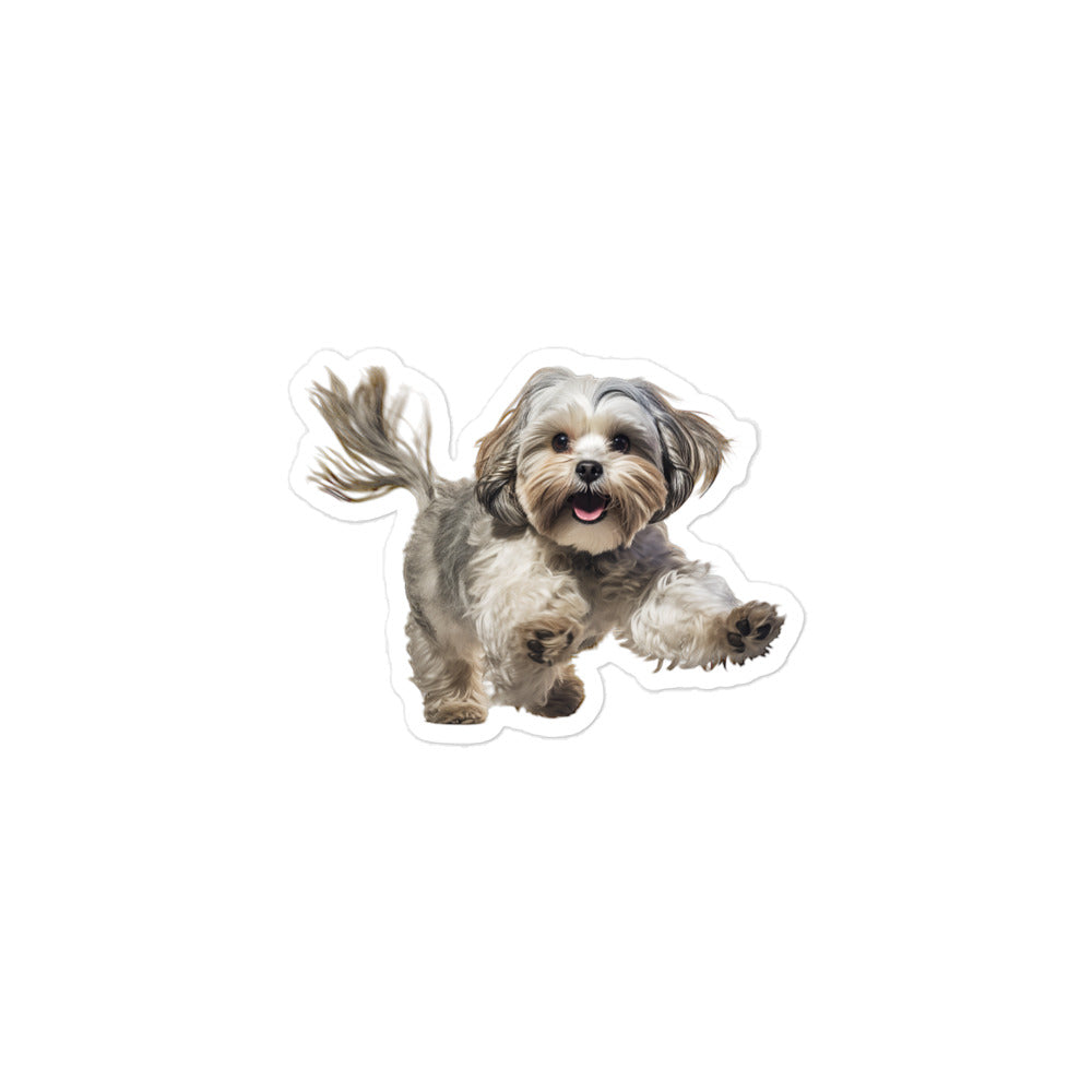 Lhasa Apso Sticker - Stickerfy.ai
