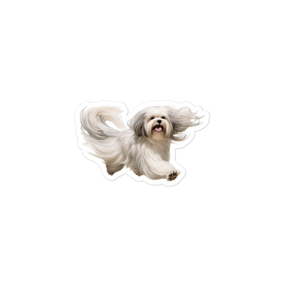 Lhasa Apso Sticker - Stickerfy.ai
