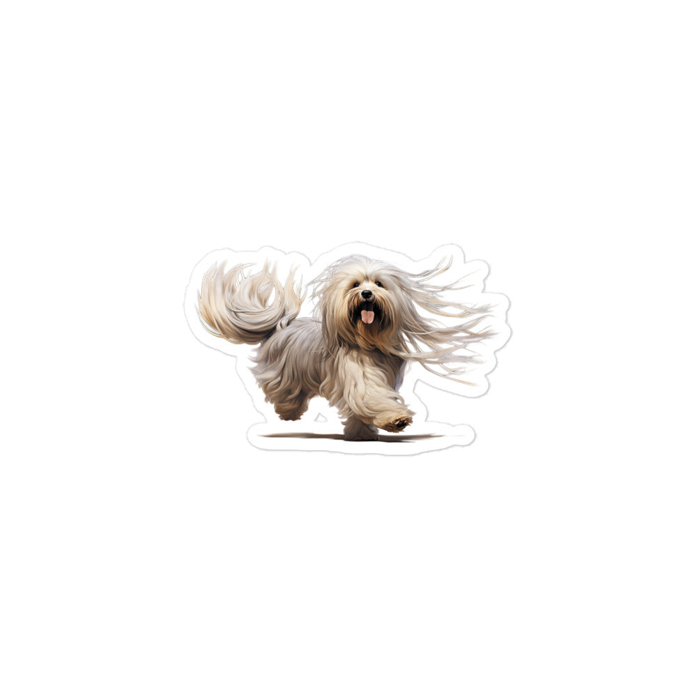 Lhasa Apso Sticker - Stickerfy.ai
