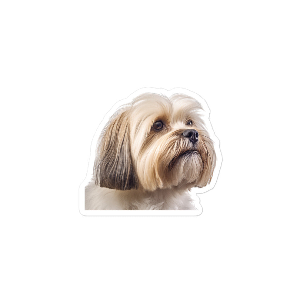 Lhasa Apso Sticker - Stickerfy.ai