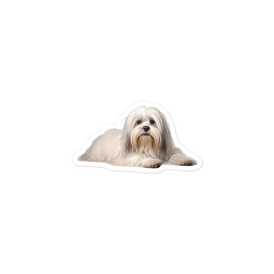 Lhasa Apso Sticker - Stickerfy.ai