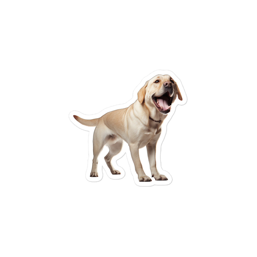 Labrador Retriever Sticker - Stickerfy.ai