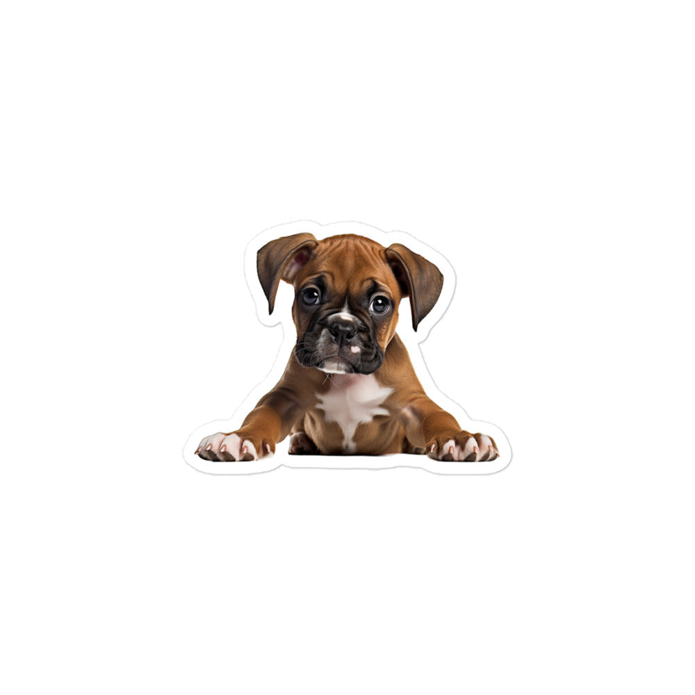 Boxer Sticker - Stickerfy.ai