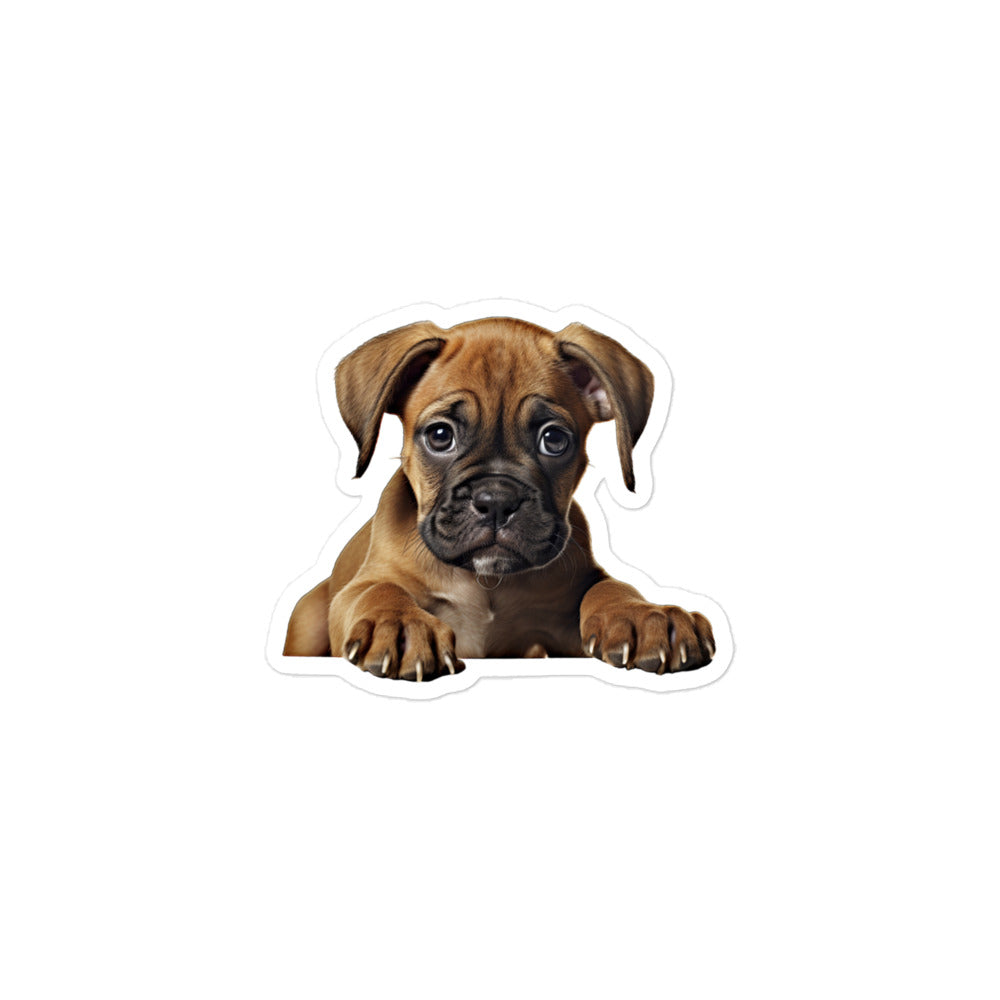 Boxer Sticker - Stickerfy.ai