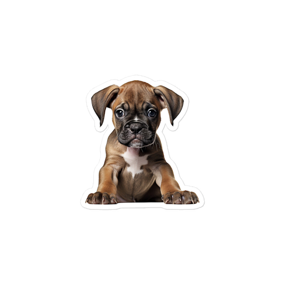 Boxer Sticker - Stickerfy.ai