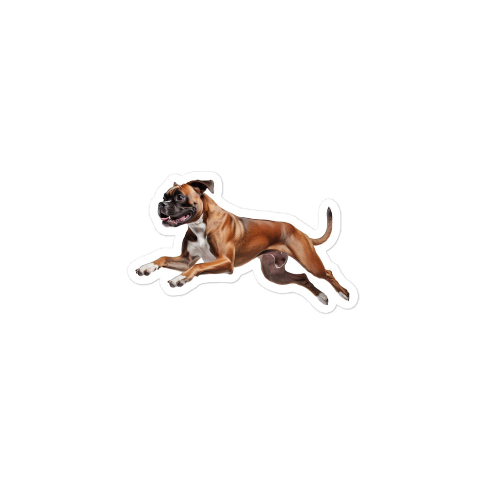 Boxer Sticker - Stickerfy.ai