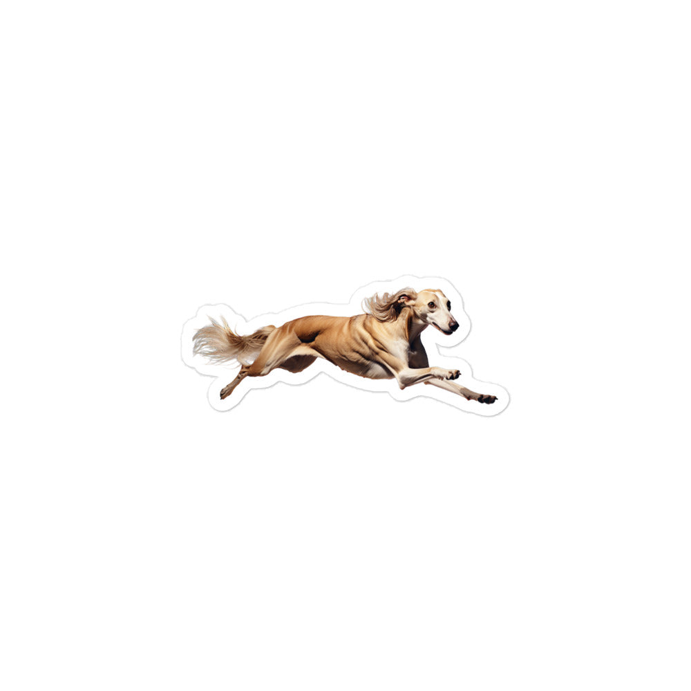 Saluki Sticker - Stickerfy.ai