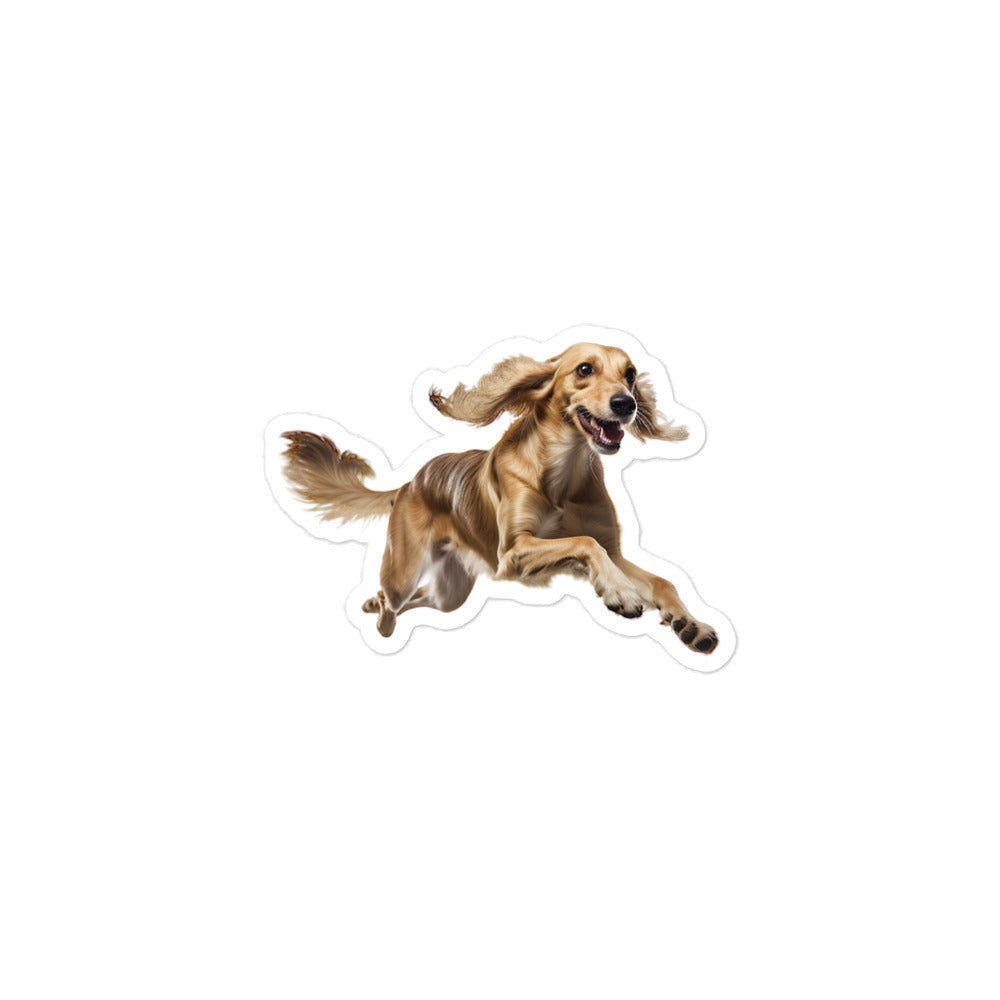 Saluki Sticker - Stickerfy.ai